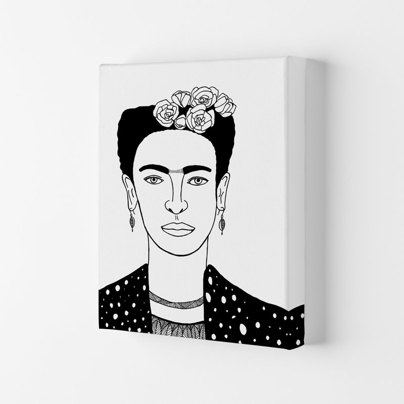 Frida by Carissa Tanton - Wrapped Canvas Print, 42cm H x 29.7cm W x 4cm D