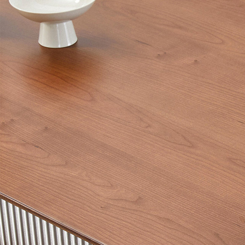 Table basse de style français avec rangement rétro, H 16,54 po x L 51,18 po x l 25,2 po