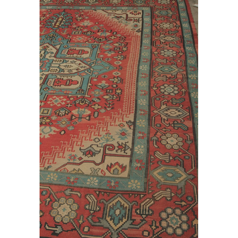 Hand Knotted Wool Floral Area Rug