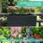 Mahliya Window Box Wall Mount/Railing Planter Box with Adjustable Bracket-553892476