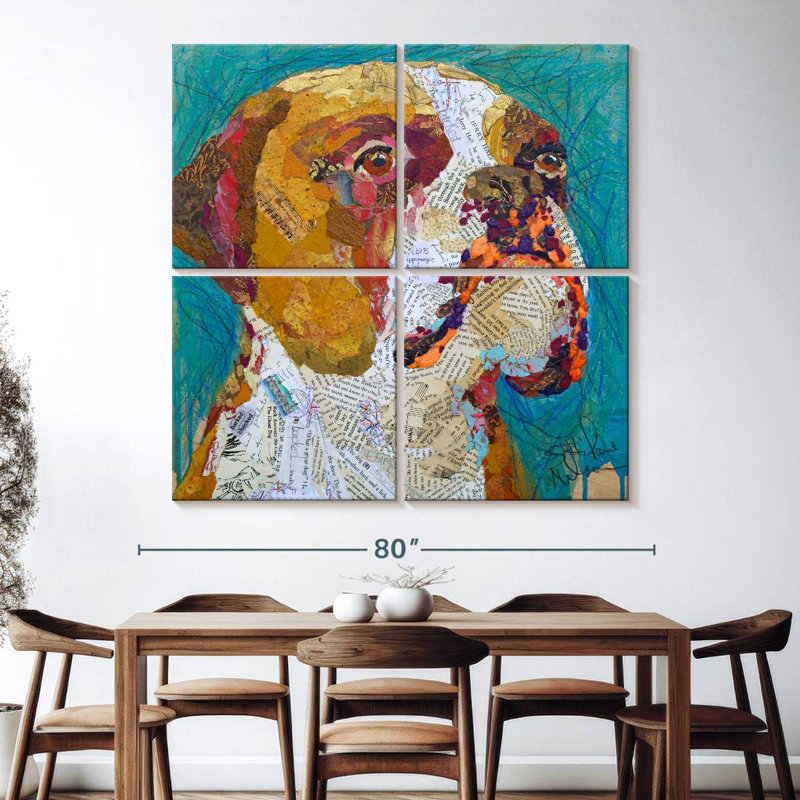 Brampt Beach Boxer, 74" H x 74" W