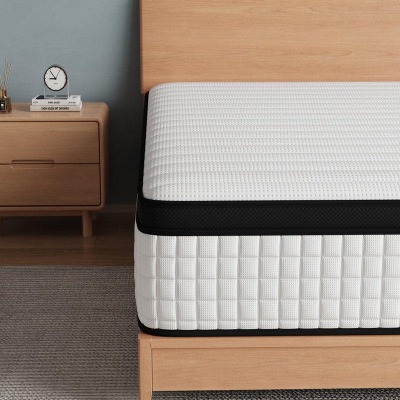 Matelas ferme ferme mi-ferme 12 po , Grand lit