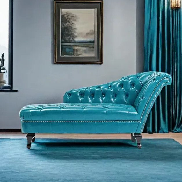 Chaise longue décontractée rétro Elegance, Orienté à droite, Île Seymour Nord, Galapagos