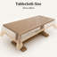 Protecteur de nappe en vinyle transparent, housse de table imperméable à bord en dentelle pour table de salle à manger