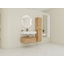 Meuble-lavabo simple avec plateau Nataliah 29,50