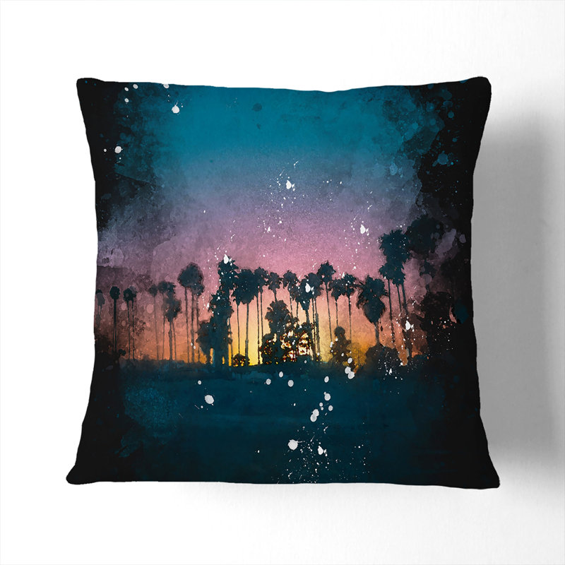 Square Cushion, 40cm H x 40cm W x 15cm D, White