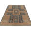 Distressed Homage Hand Knotted Wool Geometric Area Rug-1711190064