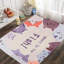 Tapis multicolore tissé à la machine Tannum