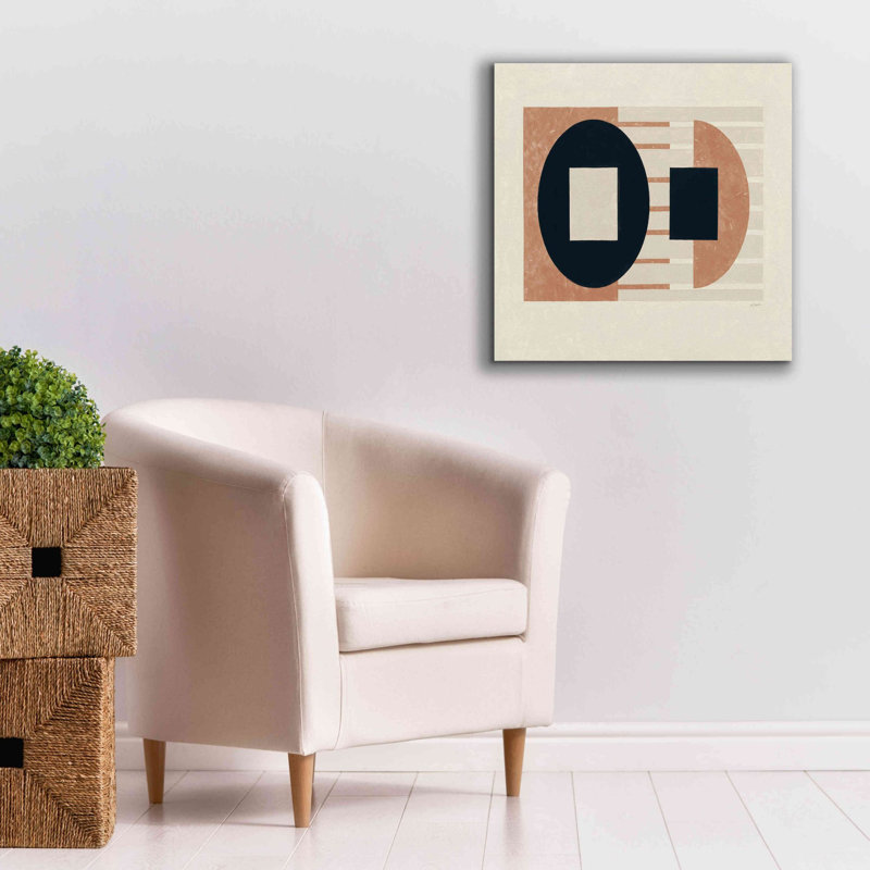  «Latéralement parlant chaud» par Mike Schick, estampe numérique sur toile, 26 po x 26 po