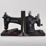 Traditional Resin Non-Skid Bookends