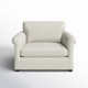 Joelle 49.5'' Wide Upholstered Armchair With Round Arms