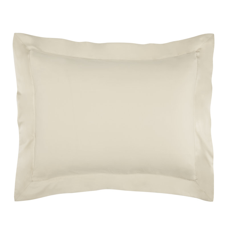 Rayon Cotton Blend Sham, Standard, Bisque