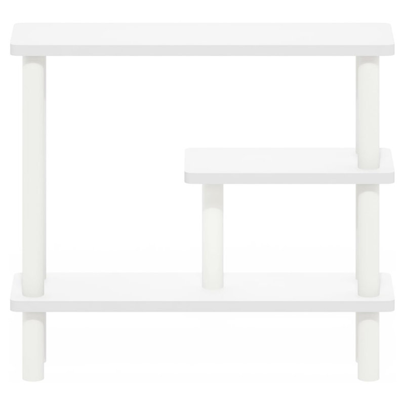 Slim Space Saving Storage Rack, White