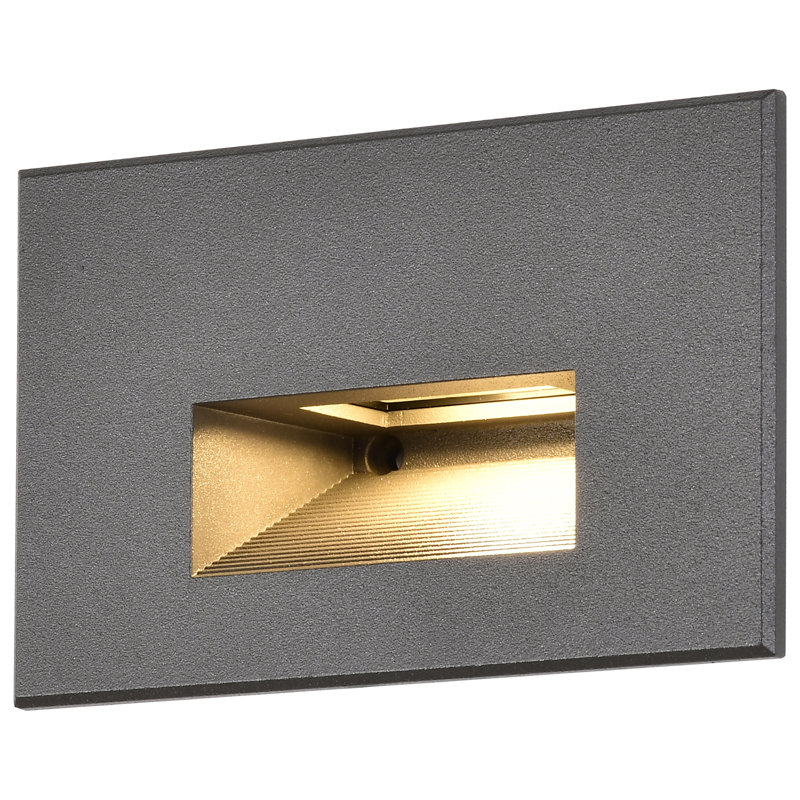 Low Voltage Integrated LED Metal Step Light, Bronze