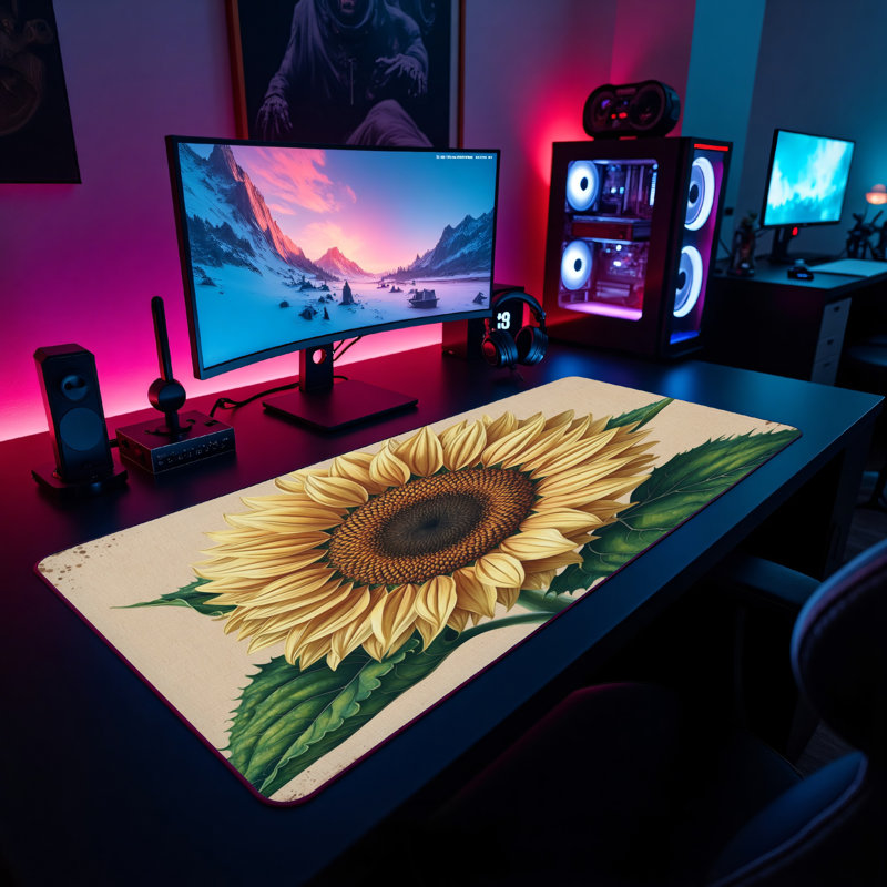 Polyester Desk Pad, 23.6x13.8