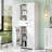 Bathroom Storage Cabinet With Multi-Functional Storage Space, Drawer With Slide Rails, Adjustable Shelf, White-1043564807