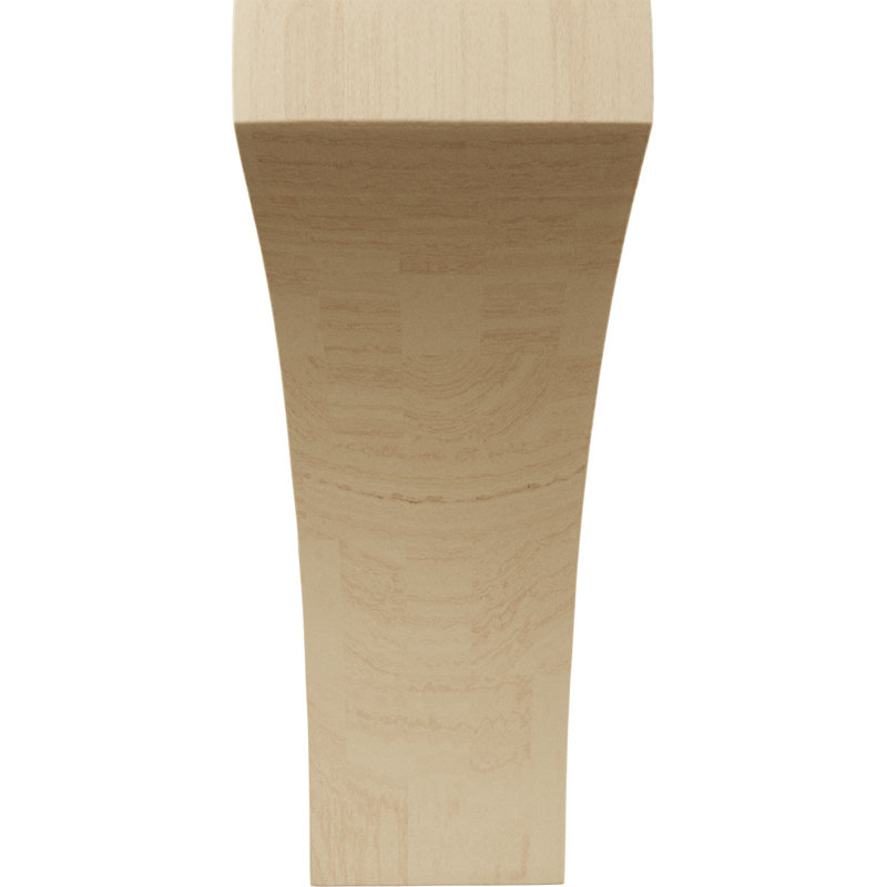 Support en bois / corbeau H 8 po x l 3 po x P 5,5 po, Hévéa