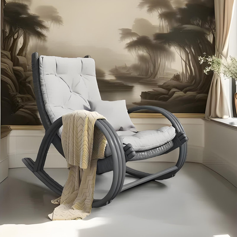 Fauteuil à bascule Creative Fashion, Gris