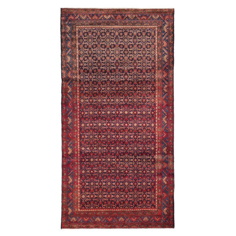 Tapis bleu marine Andelz 5 pi 2 po x 10 pi 4 po
