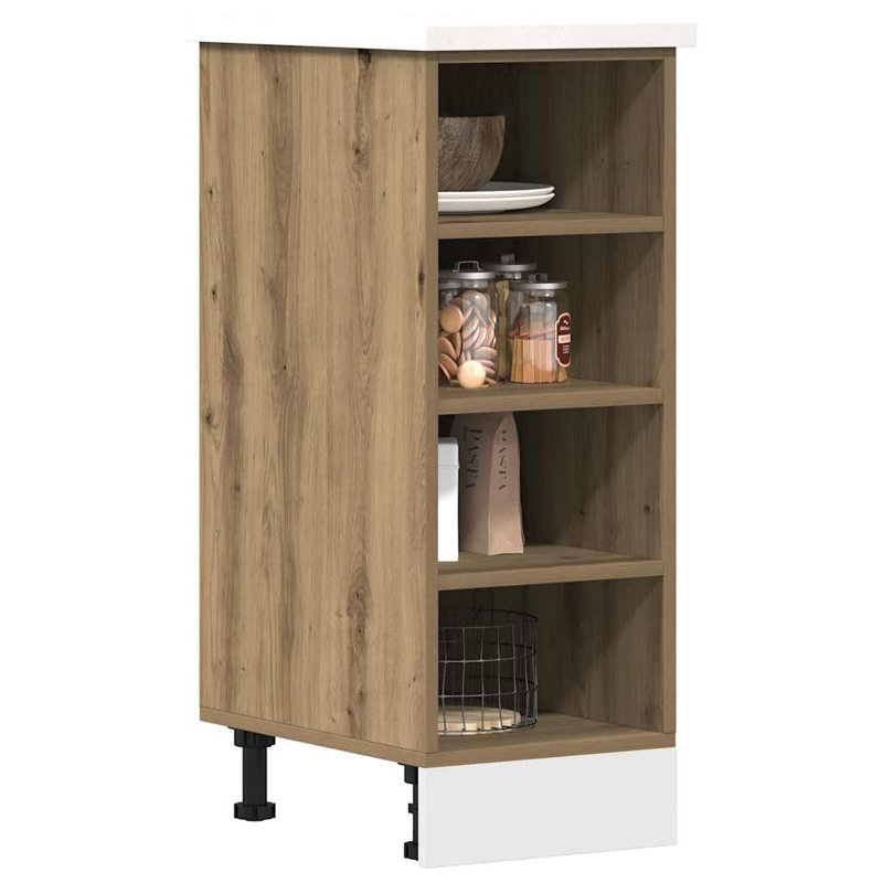Soinski Bottom Cabinet Riga 30x44.5x81.5 cm Engineered Wood, Artisan Oak