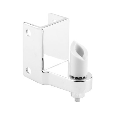 Prime-Line Post Mounted Gravity Pivot Hinge, 1-1/4 in., Zamak, Chrome (Single Pack)