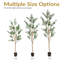 Olive artificielle 5 'H avec pot à fleurs Percival-2095922036