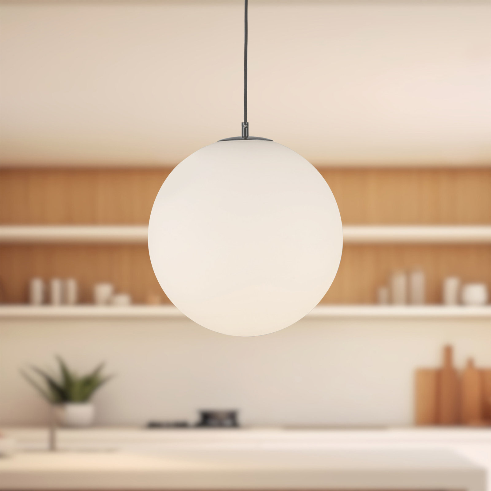 Isabell Dimmable Single Light Pendant, 138.25" H x 15.75" W x 15.75" D, 20 W