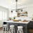 Levona 3-Light 31"  Hammered Glass Kitchen Island Pendant Light-100709616