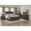 Armoire traditionnelle en bois flotté de style chambre à coucher 1pc