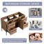 Base de meuble-lavabo simple 48 po Nyrith