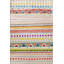 Tapis intérieur / extérieur en polypropylène tissé à la machine Kirill - rouge / jaune / bleu-1701490871