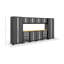 Ensemble d'armoires de rangement en acier 12 pièces Bold Series-33399328-33399327