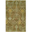 Wool Floral Area Rug in Brown-530253299