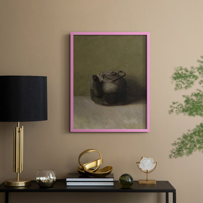 «Vintage Portrait Print», reproduction encadrée CXLI