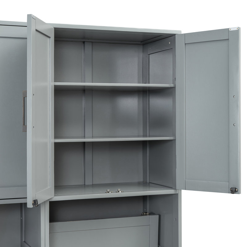 Lit simple gris - choix de chambre à coucher peu encombrante avec bureau et tablette moderne