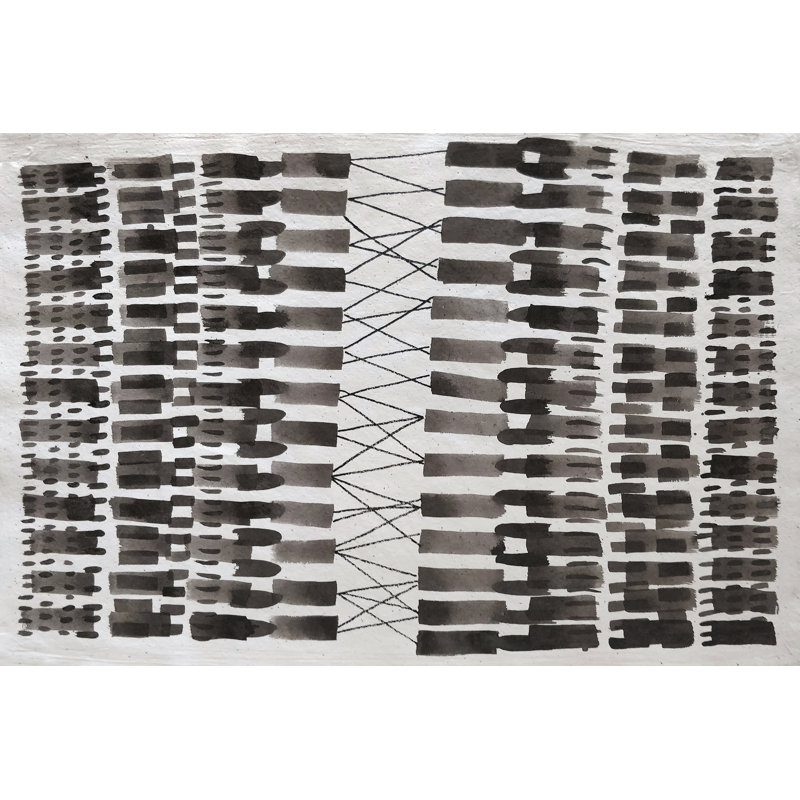 Synapses - Painting, 20cm H x 30cm W, Wrapped Canvas