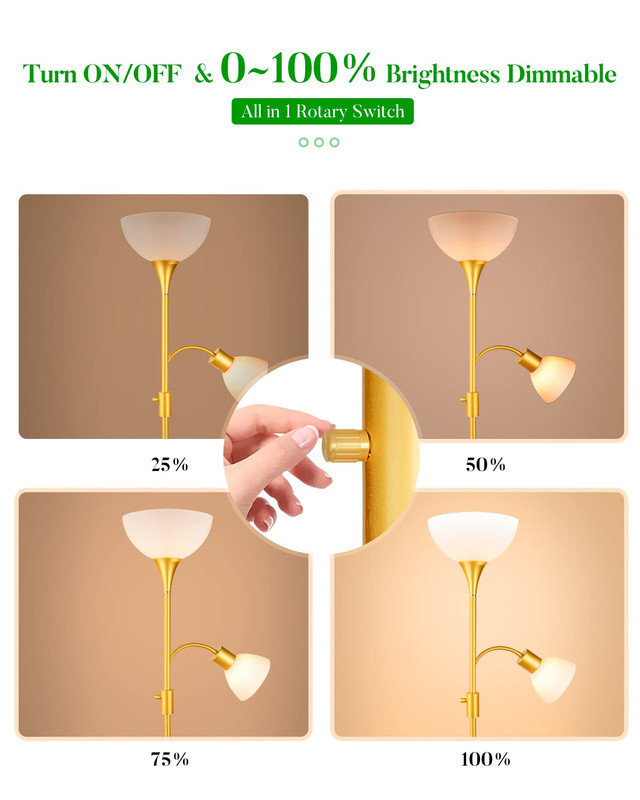 Lampe sur pied Malikaih 62