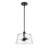 Fairendale Convertible Pendant/Semi-Flush with Clear Glass