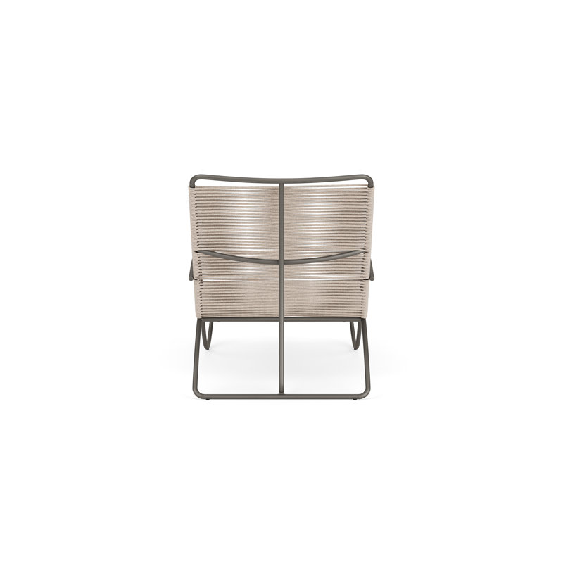 Walter Lamb Outdoor Chaise Lounge, Pebble/Mica
