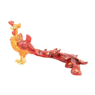 Statue Bejeweled Rising Phoenix