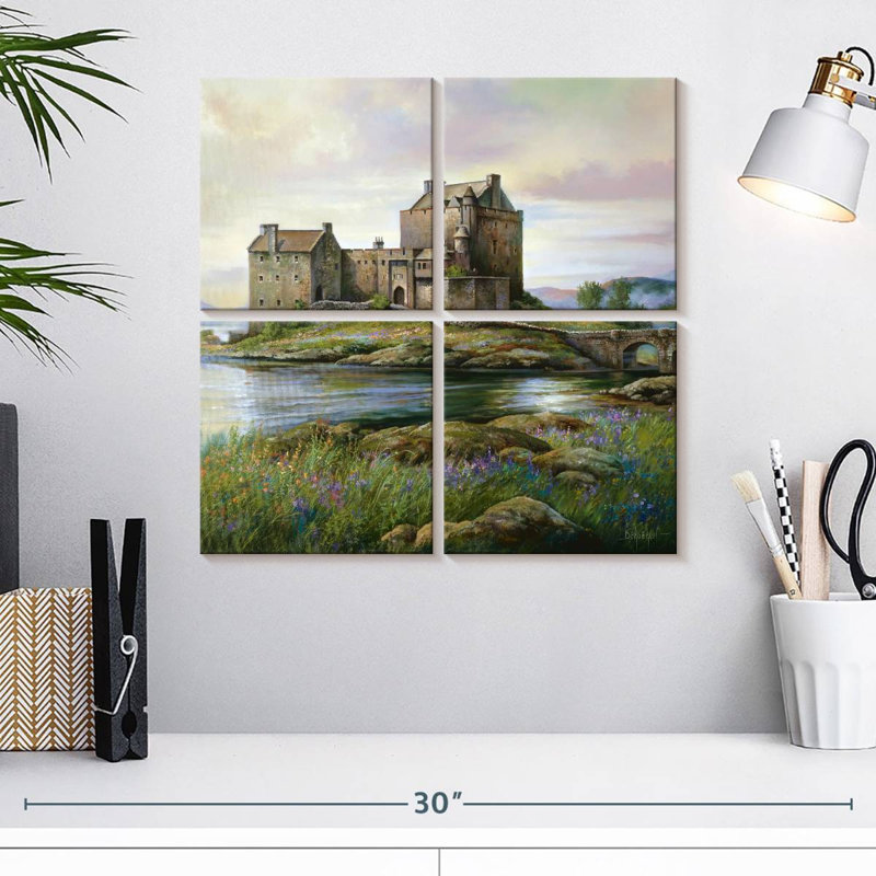 Lilie Eilean Donan, H 18 po x l 18 po