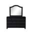 Miroir capitonné en cristal Sophia Modern Style-44720525