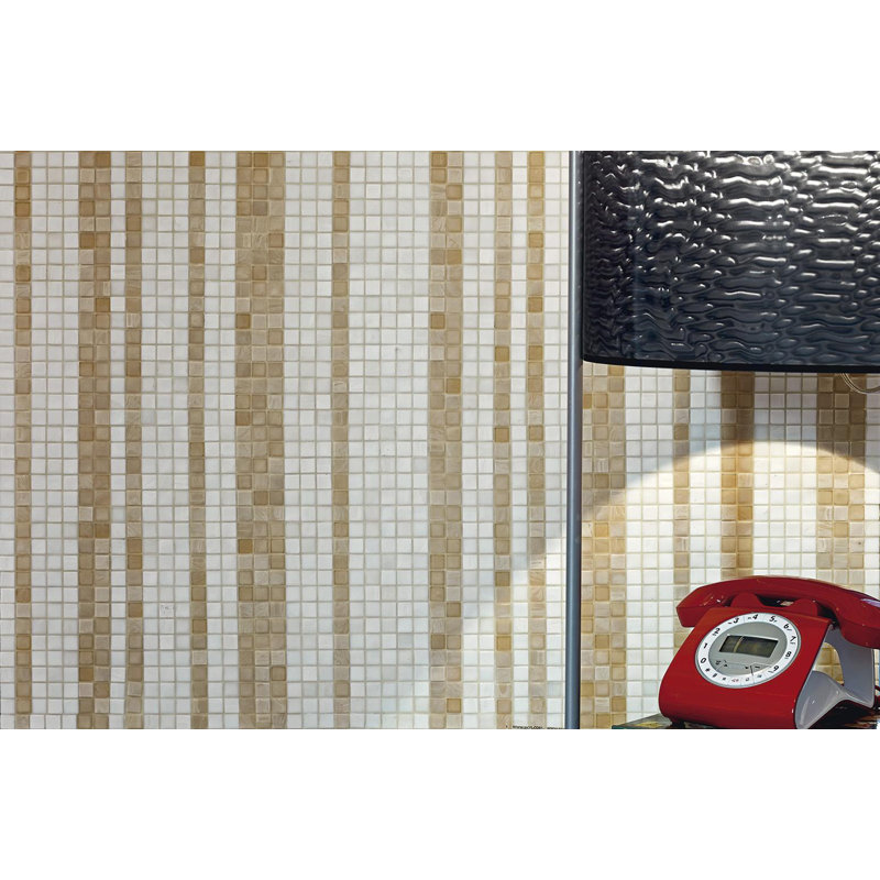 Bayamo 5/8" x 5/8" Glass Mosaic
