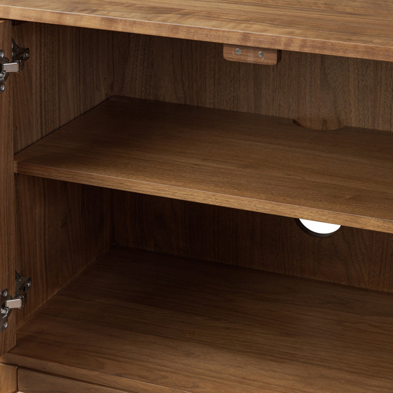 Arturo 4 Door Sideboard-Natural Walnut