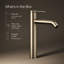 Robinet de lavabo de salle de bain monocommande Composants-96342251