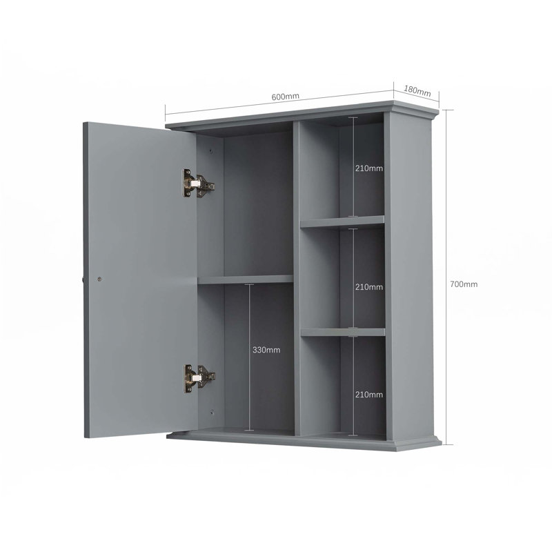 23.6" Bathroom Wall Cabinet