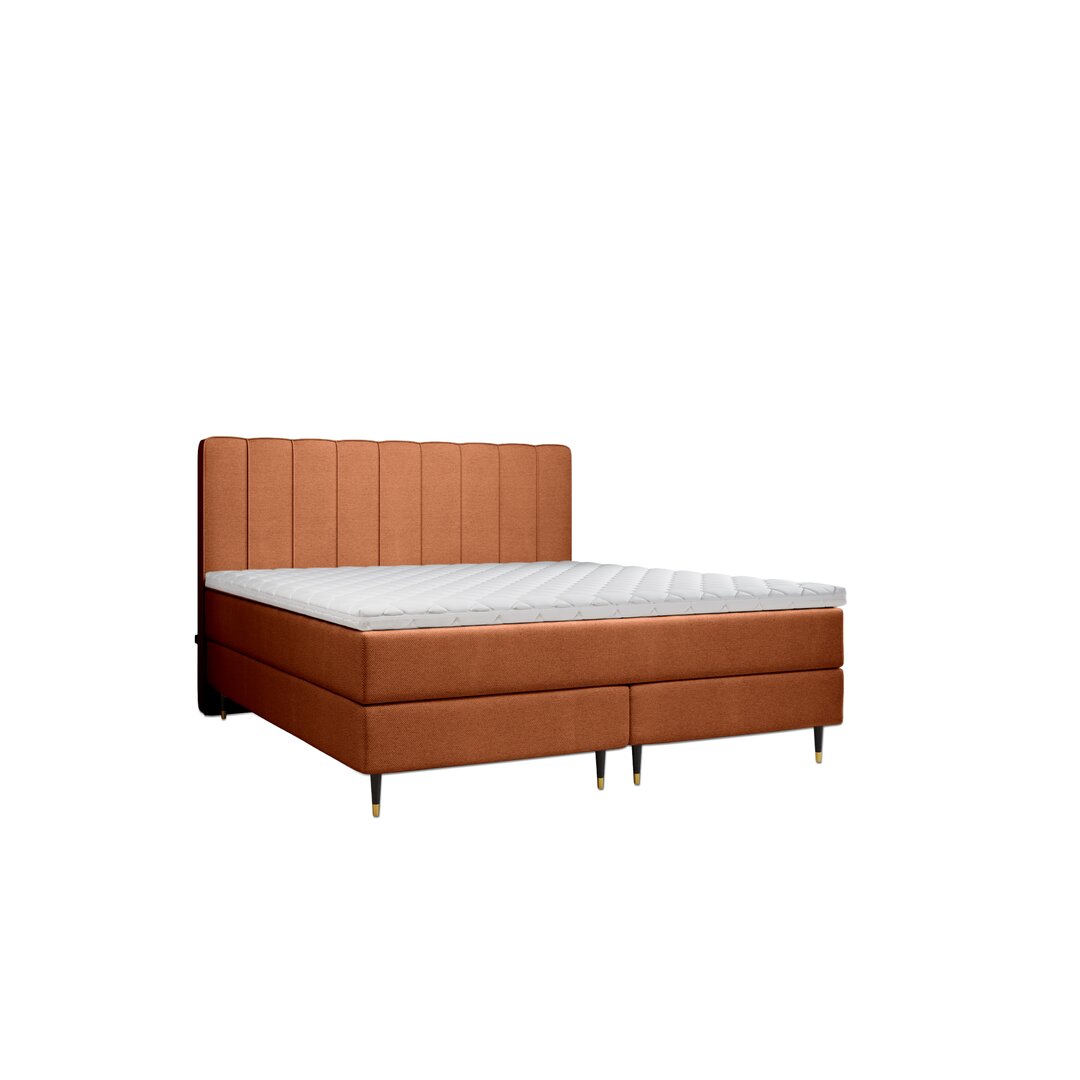 Boxspringbett Powellsville mit Topper