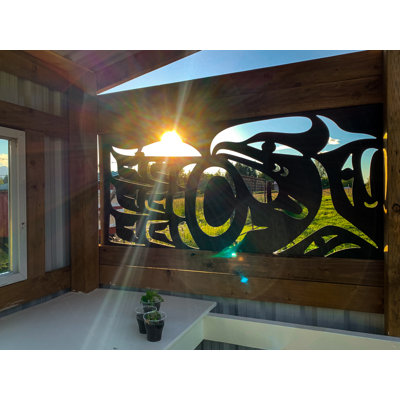 Song of the Loon Decorative Privacy Screen PVC 2' x 4'
