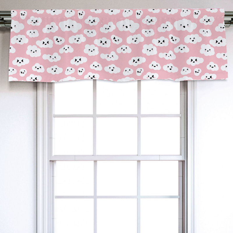 Sateen Ruffled Window Valance