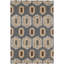 Tapis en laine crocheté à la main Stowe-124296855